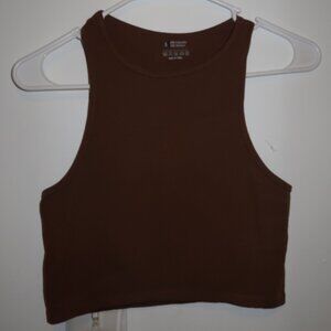 crop top muscle tee